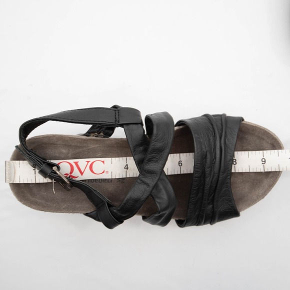 & Other Stories Black and Tan Sandals - Picture 10 of 11